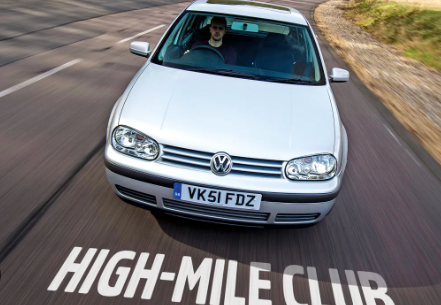 High mileage car